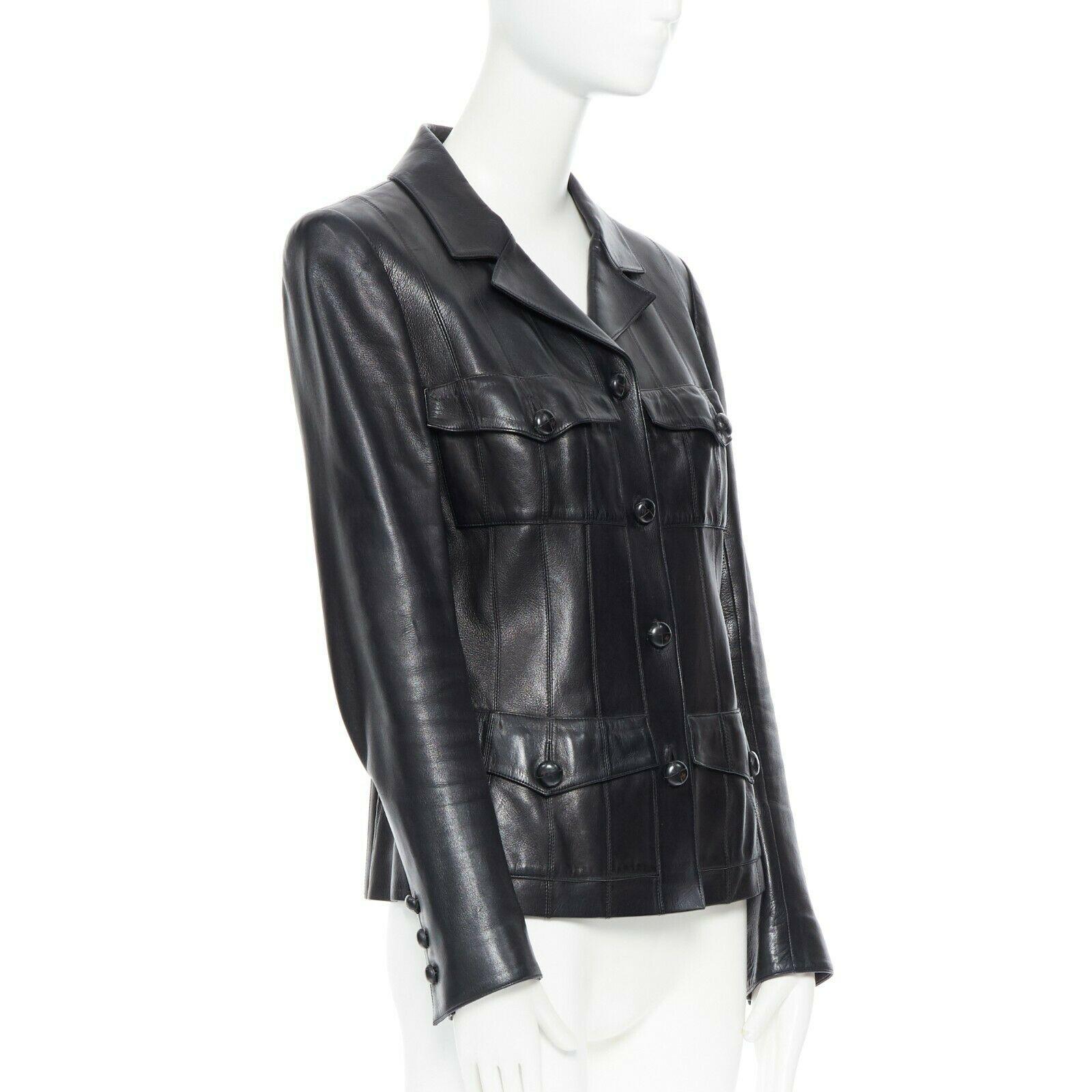 chanel mens leather jacket