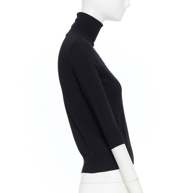 CHANEL 25S LONG-SLEEVE TURTLENECK T-SHIRT 413