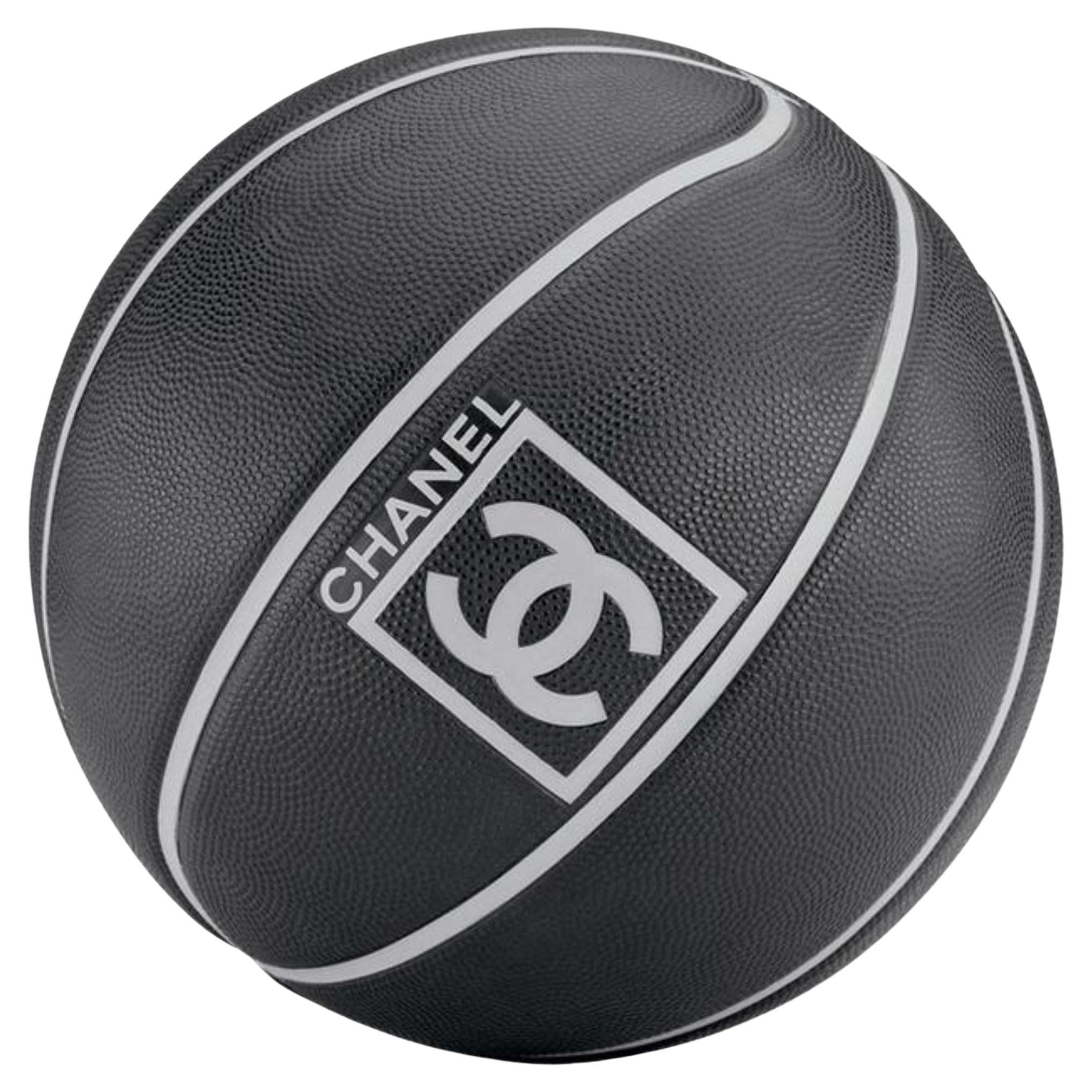 Chanel 04p Black x Grey CC Sports Logo Basketball 18c216s