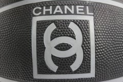 Chanel 04P Black x Grey Sports Logo CC Basketball with Net Bag 6ca126s