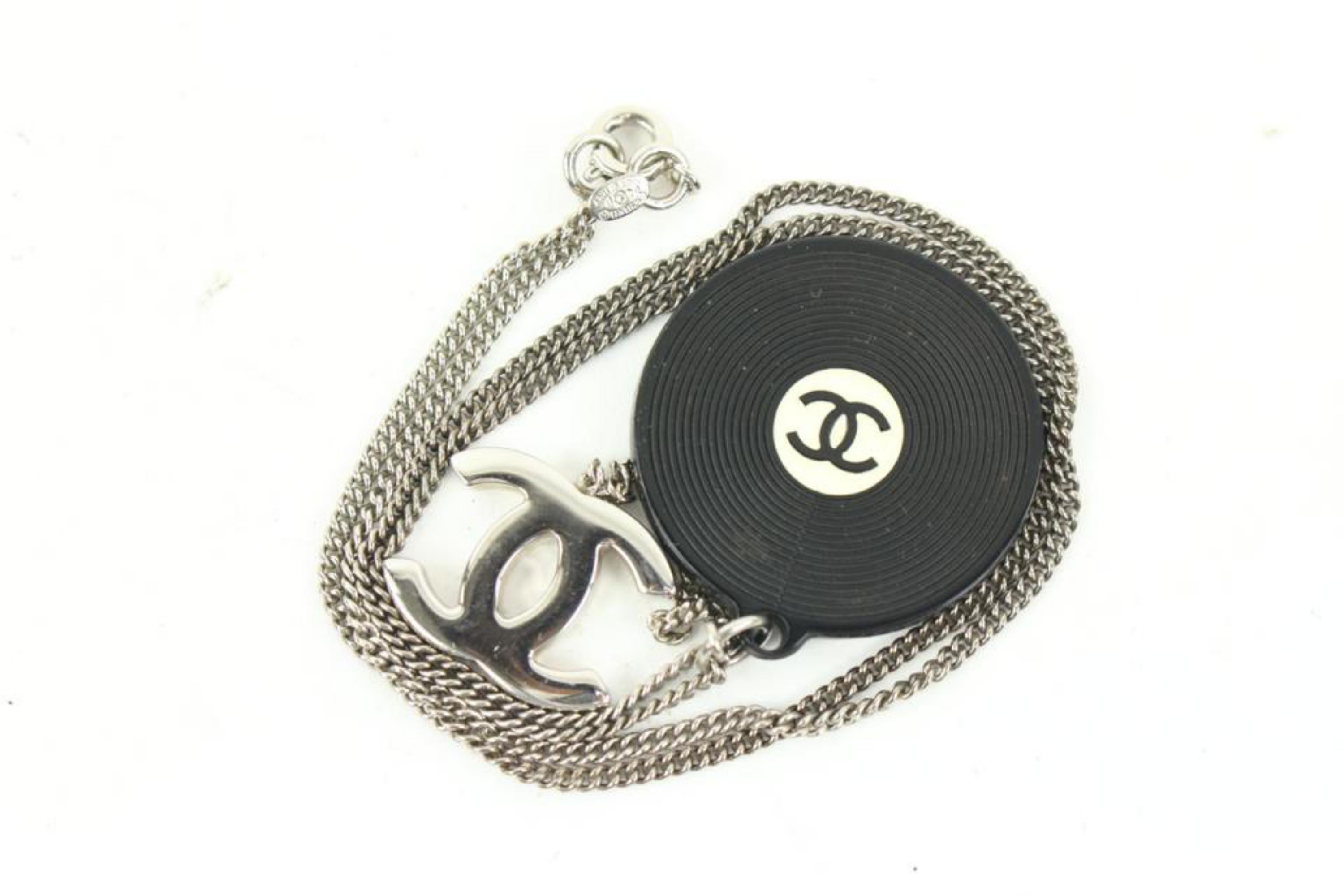 Chanel 04P Record Chain Necklace s210ck63 6