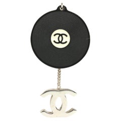 Chanel 04P Record Chain Necklace s210ck63