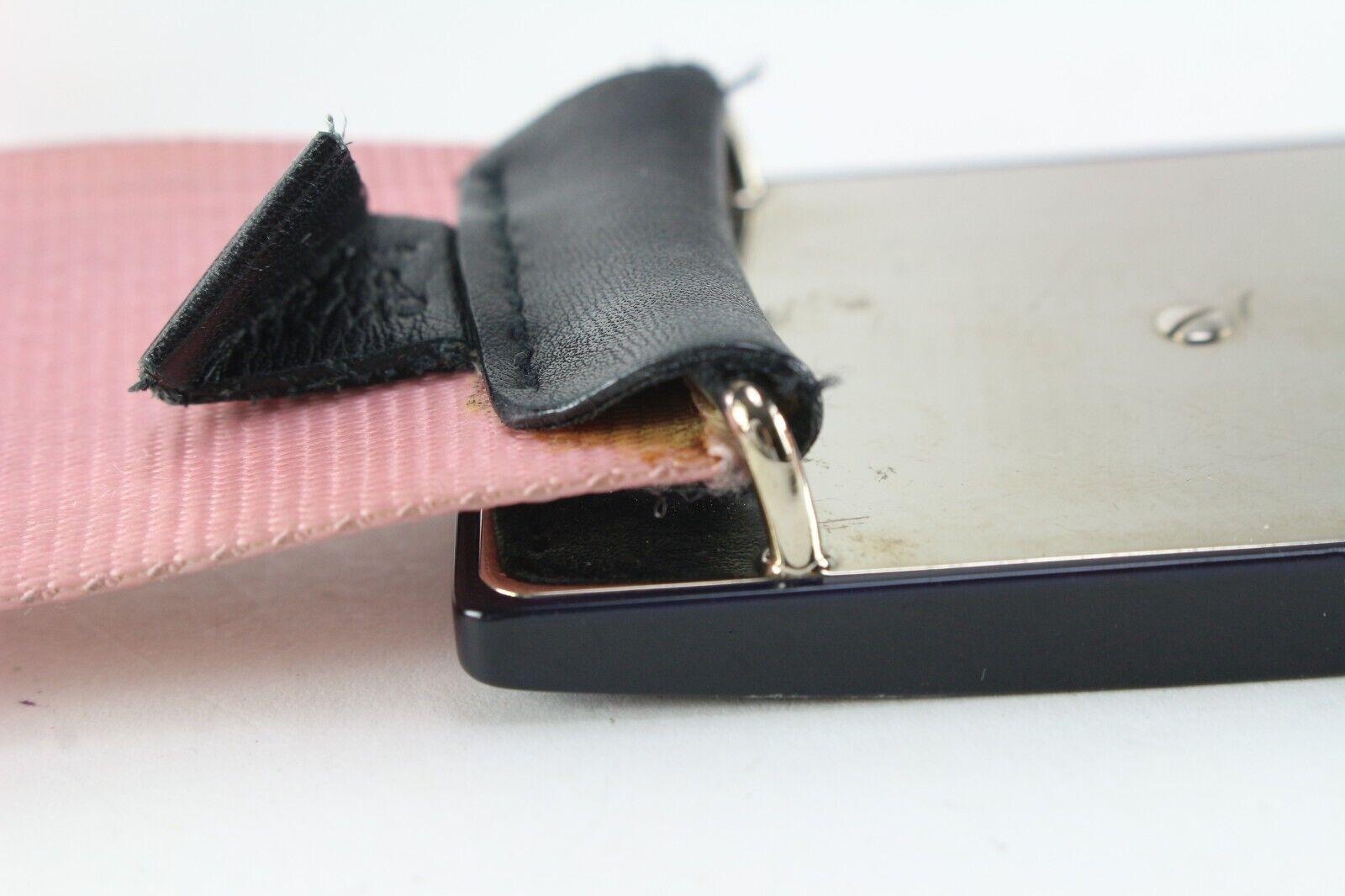 Women's Chanel 04P Size 75/30 Pink Cassette Tape Belt 1CC615K For Sale