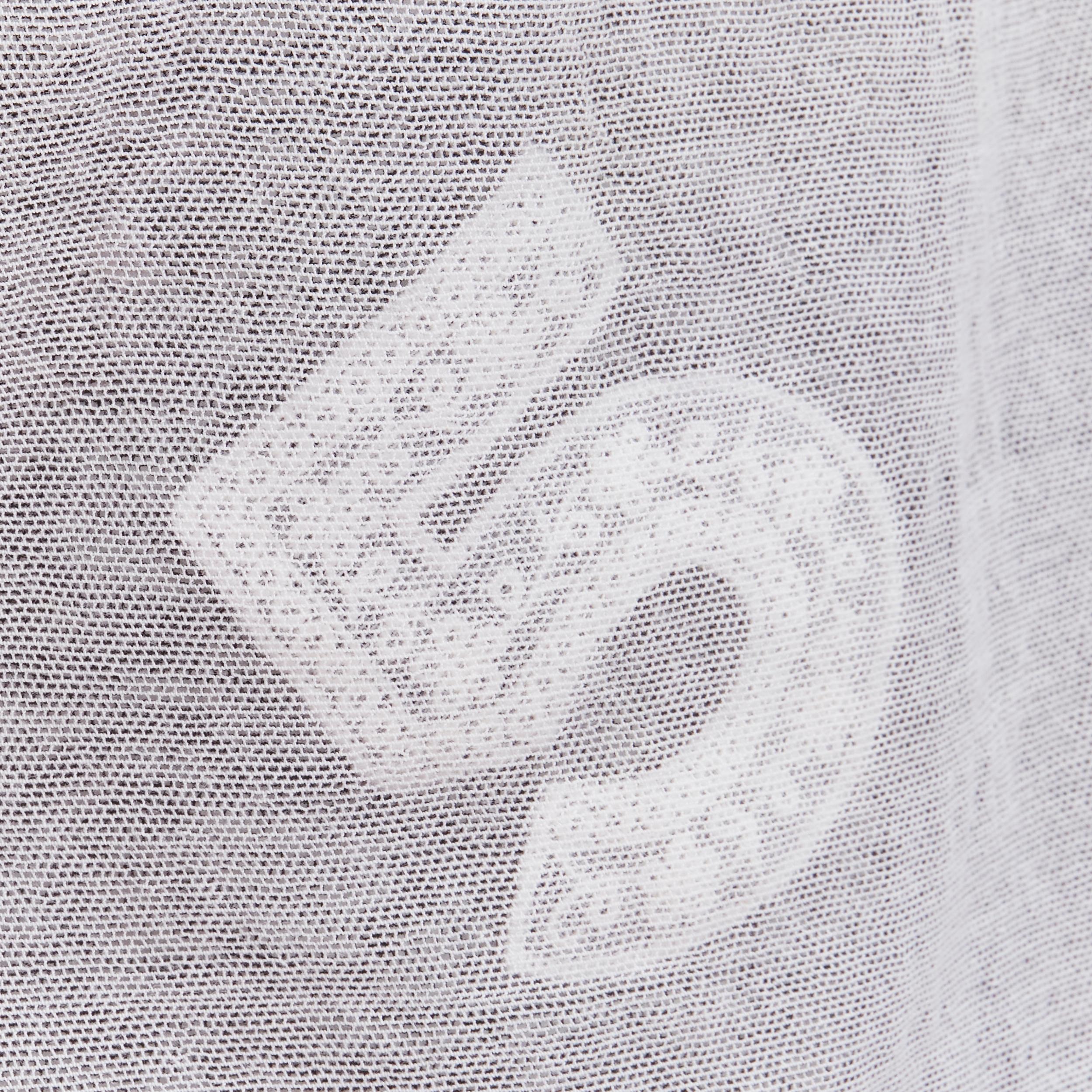 CHANEL 04P Vintage No.5 CC canottiera cami bianca trasparente con finiture nere FR40 L in vendita 2