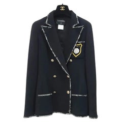 CHANEL 05C "Devil Wears Prada" Black Wool Coco Jacket