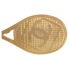 Chanel 05P Tennisschläger-Motiv CC Sport Logo Schlüsselanhängertasche Charme 52ck77s