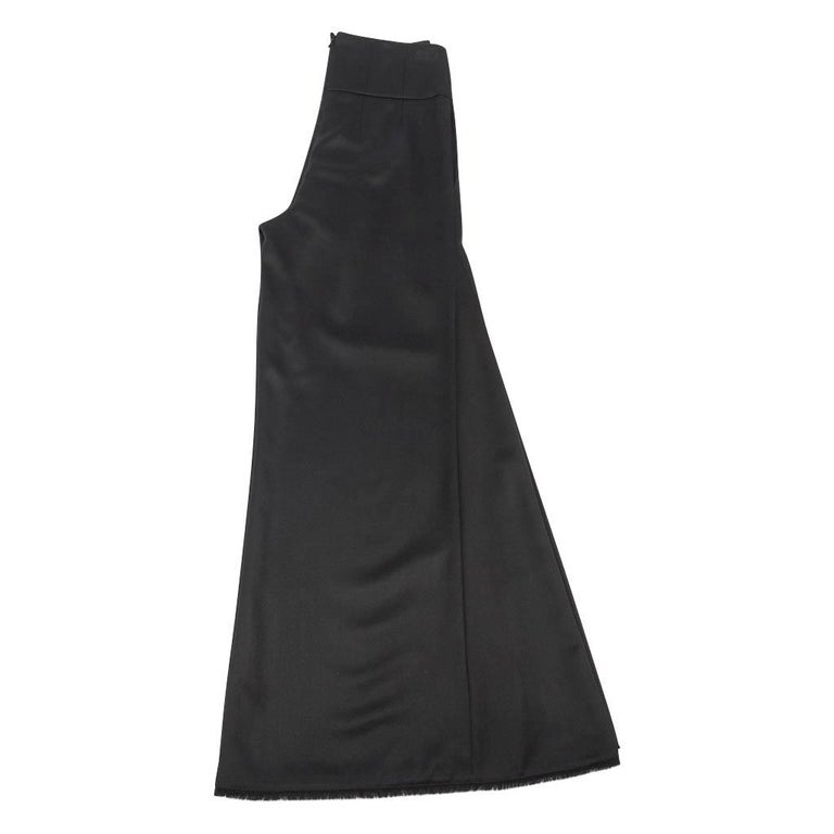 WRAP FRONT SHAPED HEM PANT THE QUEENS CHAMBER