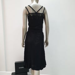 Chanel 06P Black Lace Dress