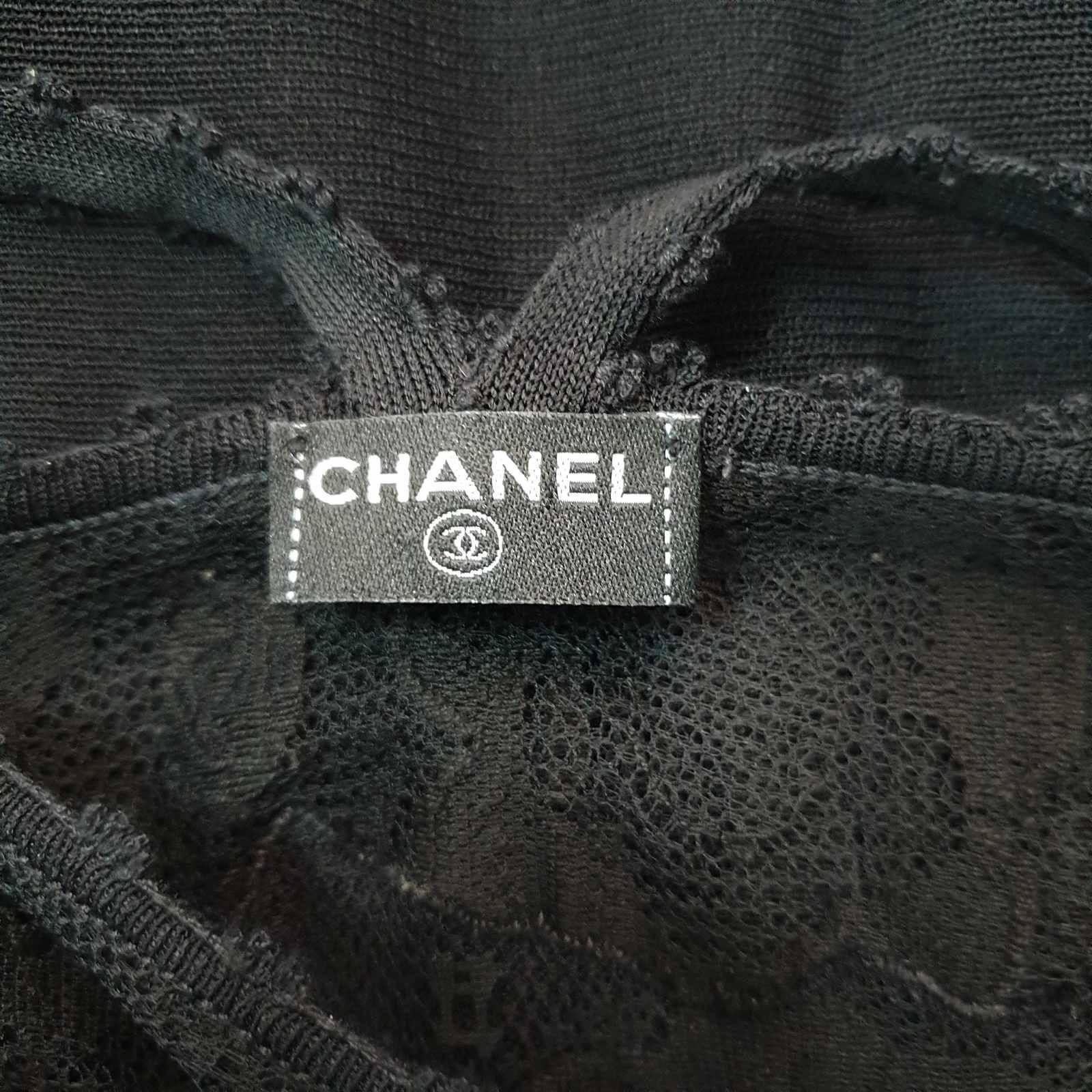Chanel 06P Black Lace Dress 2