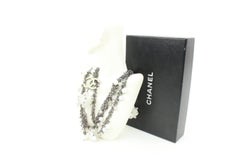 Chanel 07A Barbed Wire Pearl CC Lariat Necklace Barbwire s128c41