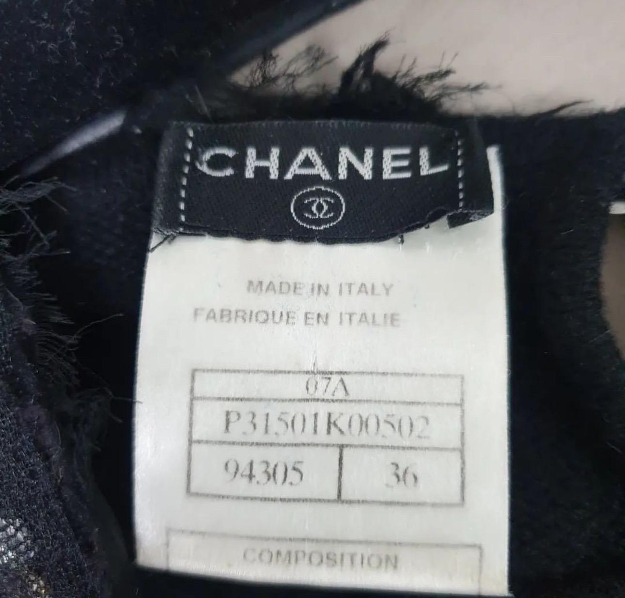 Women's CHANEL 07A Cashmere Jewel Embellished Sweater  For Sale