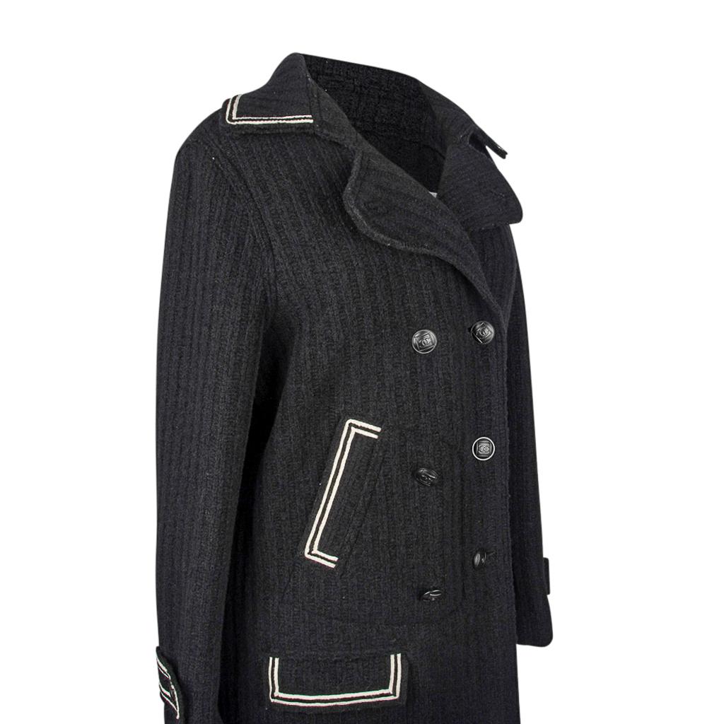 chanel pea coat