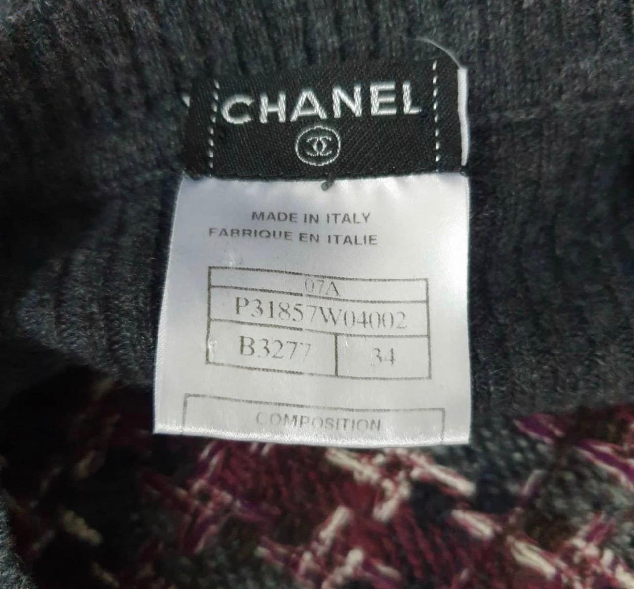 Chanel 07A Tweed Skirt Set 4