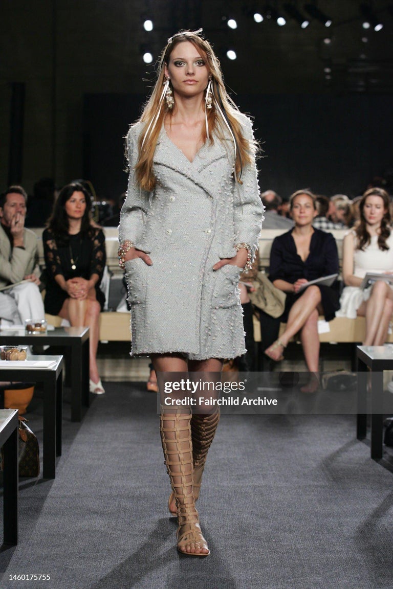 Chanel 07c 2007 défilé croisière Manteau d'occasion Karl