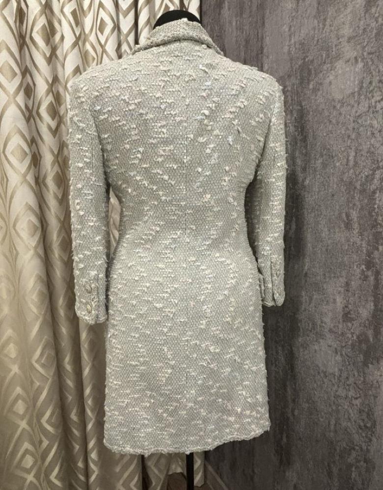 De las mujeres Chanel 07c 2007 pasarela crucero /  resort by Karl Lagerfeld Abrigo usado en venta