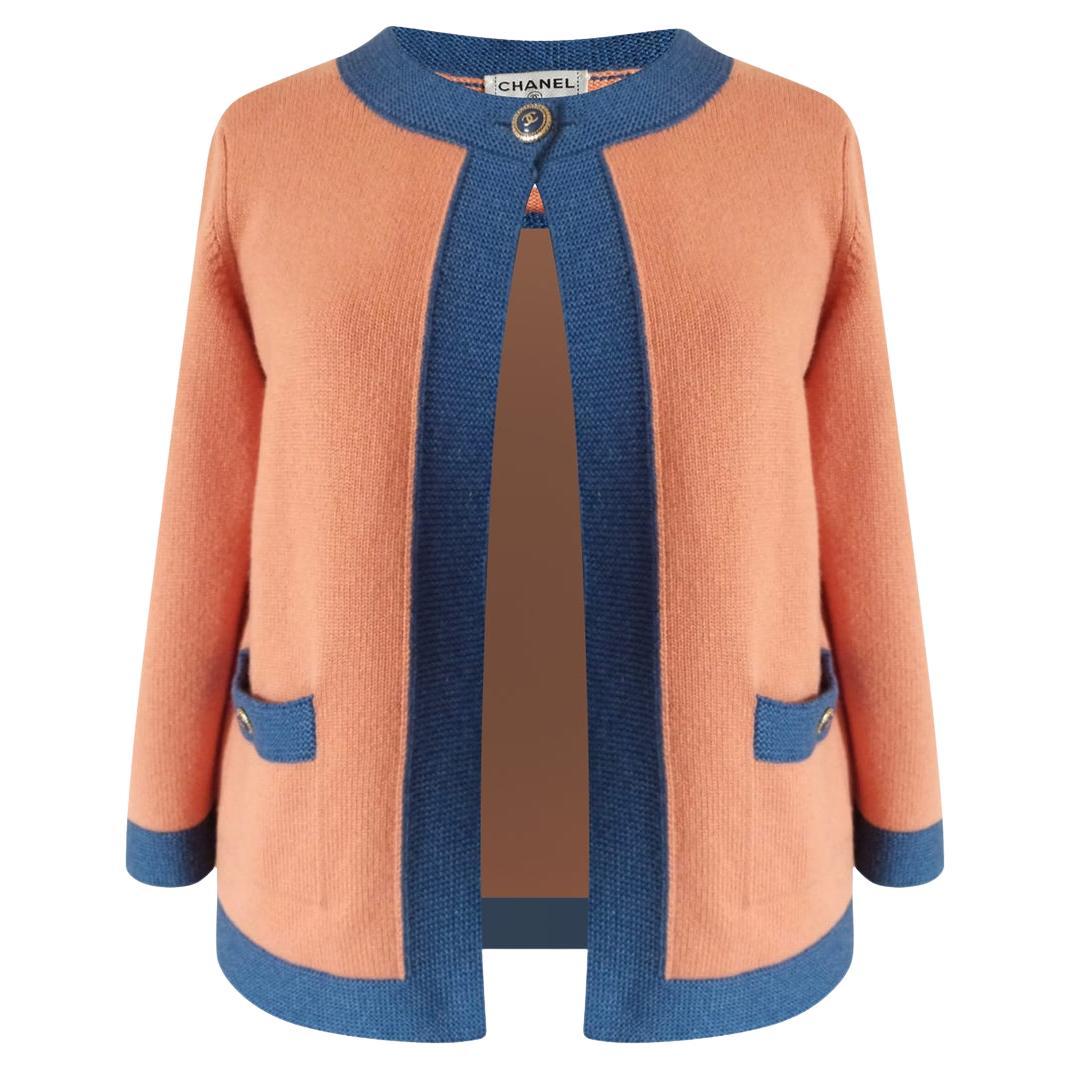 Chanel 07P Karl Lagerfeld Kaschmir-Strickjacke Mehrere Farben im Angebot