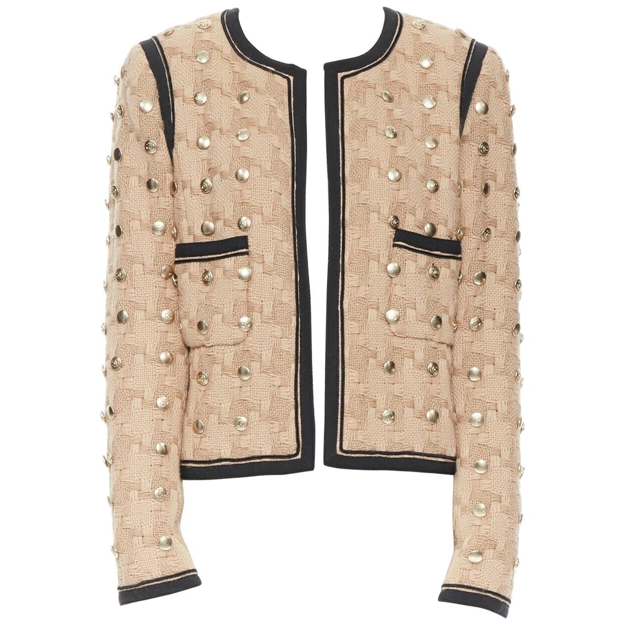 CHANEL 25S WOOL COAT 308