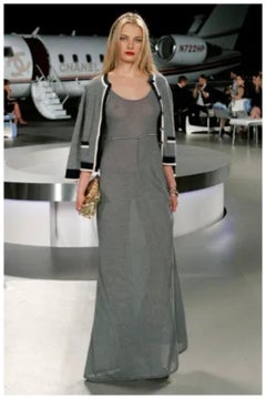 Chanel 08C 2008 Cruise Resort cashmere cardigan Claudia Schiffer Katie Holmes