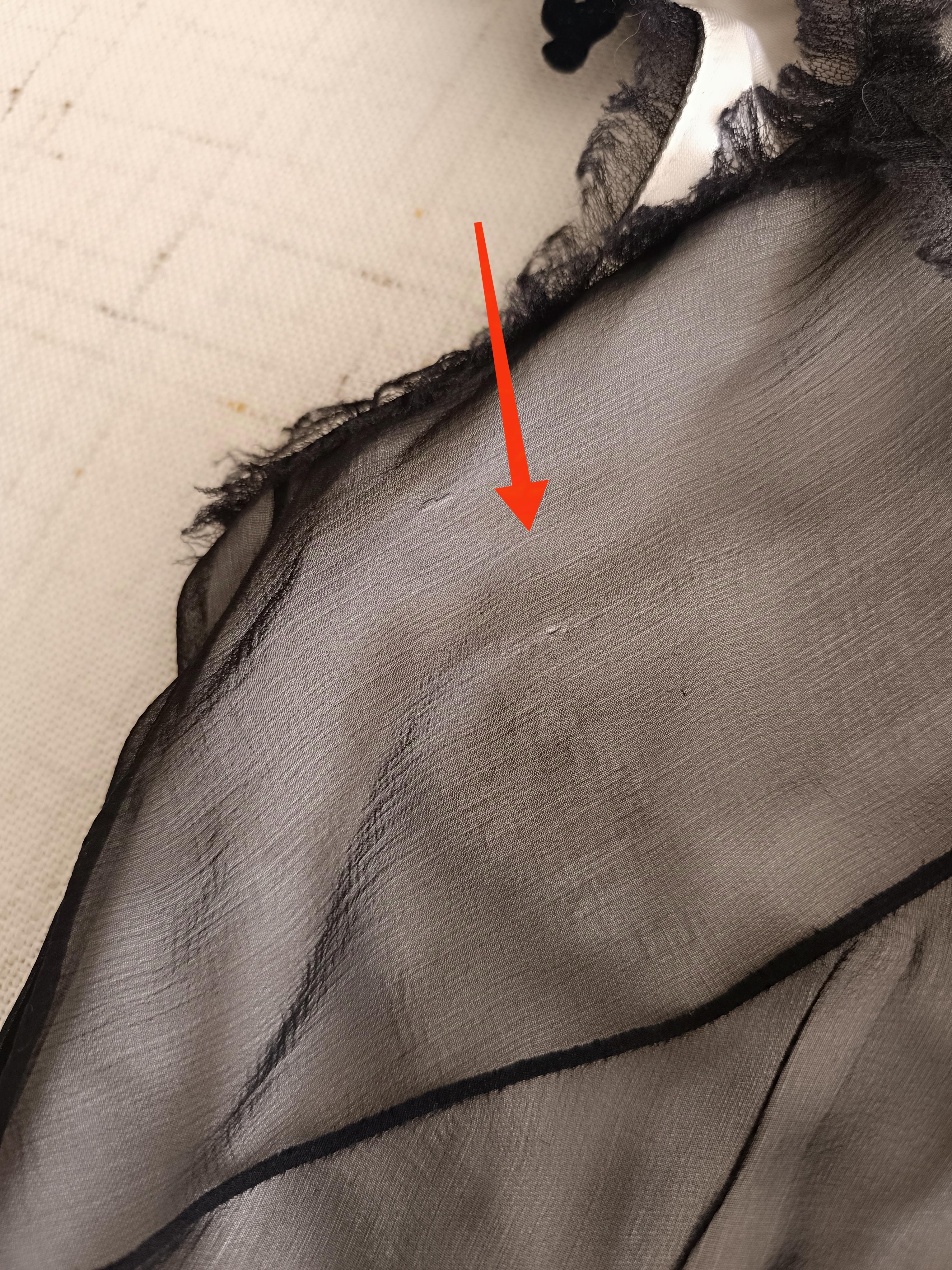 CHANEL 09A 2009 Karl Lagerfeld silk Top For Sale 6