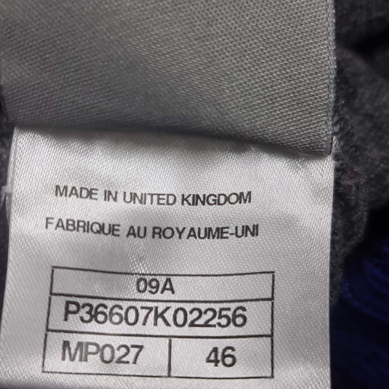 Chanel 09A Graue Kaschmir CC Logo Hose Hose - Größe 46 im Angebot 6