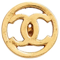 10 goldene Knöpfe von Chanel 17,5 mm