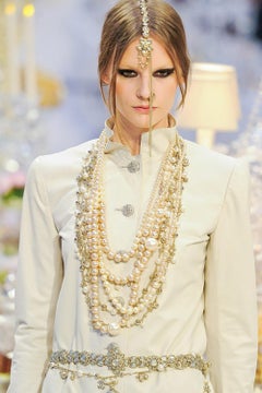 Chanel 10K Black Leather Jacket Coat with CC Jewel Buttons