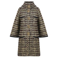 Chanel 10K Iconic Rare Jewel Gripoix Buttons Coat