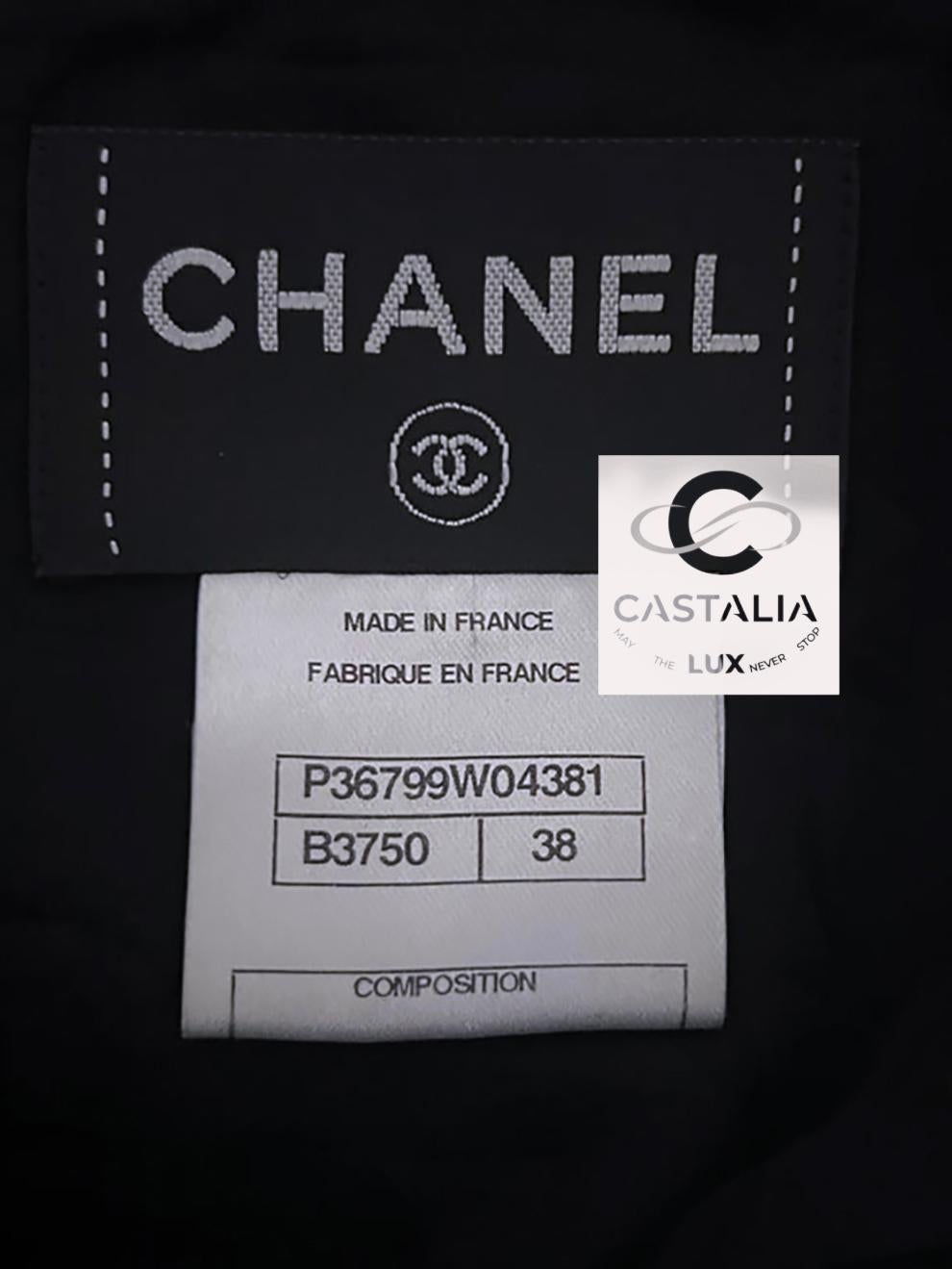 Chanel 10K$ Jewel Belt Black Tweed Coat 16