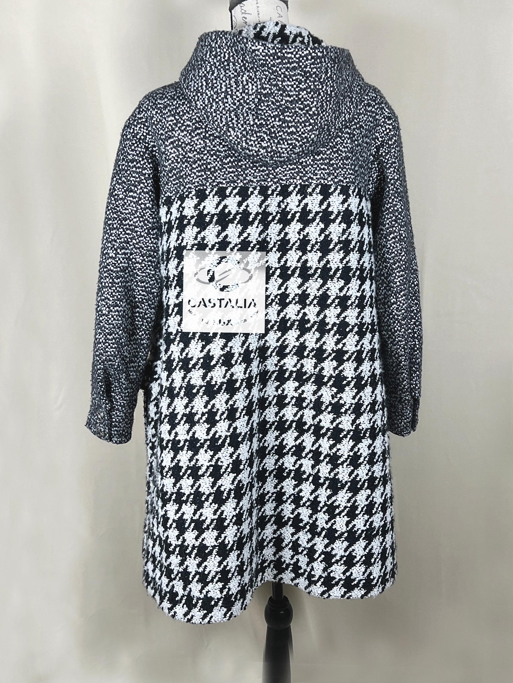 Chanel 10K$ Jewel Buttons Tweed Parka 40 FR For Sale 6