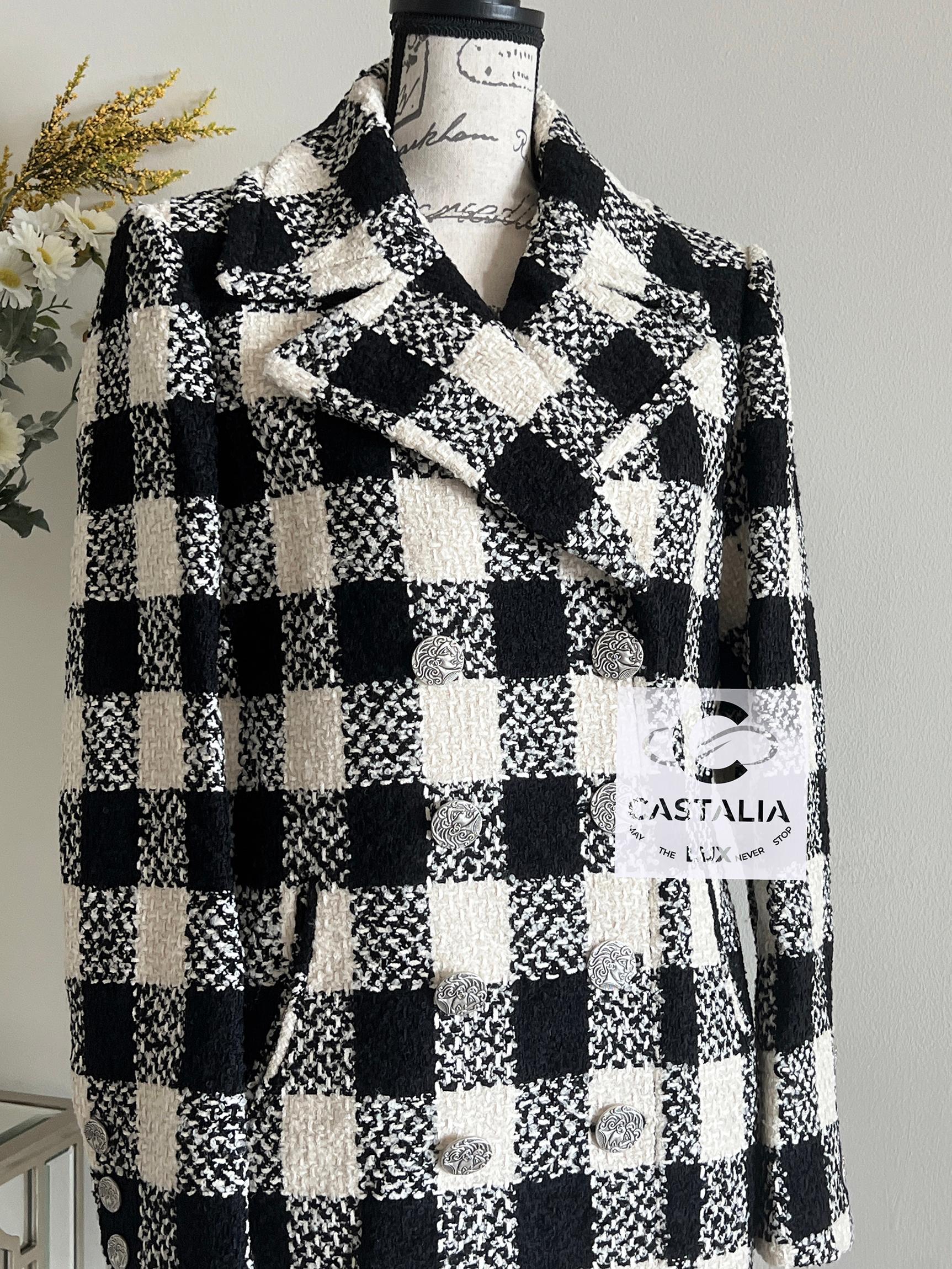 Chanel 10K$ New Pharrell Williams Style Runway Tweed Jacket 36 FR 4