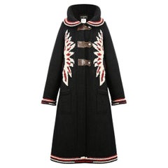 Chanel 10K$ Rare Paris / Dallas Western Myth Cashmere Coat 50 FR