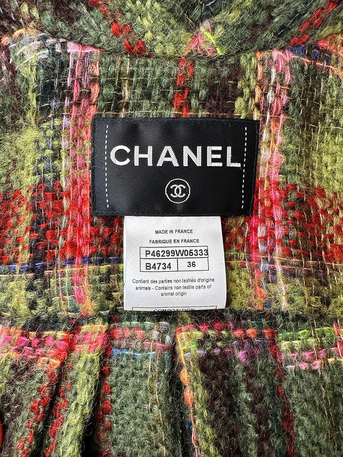 Chanel 10K$ Rare Paris / Edinburgh Tweed Jacket 4