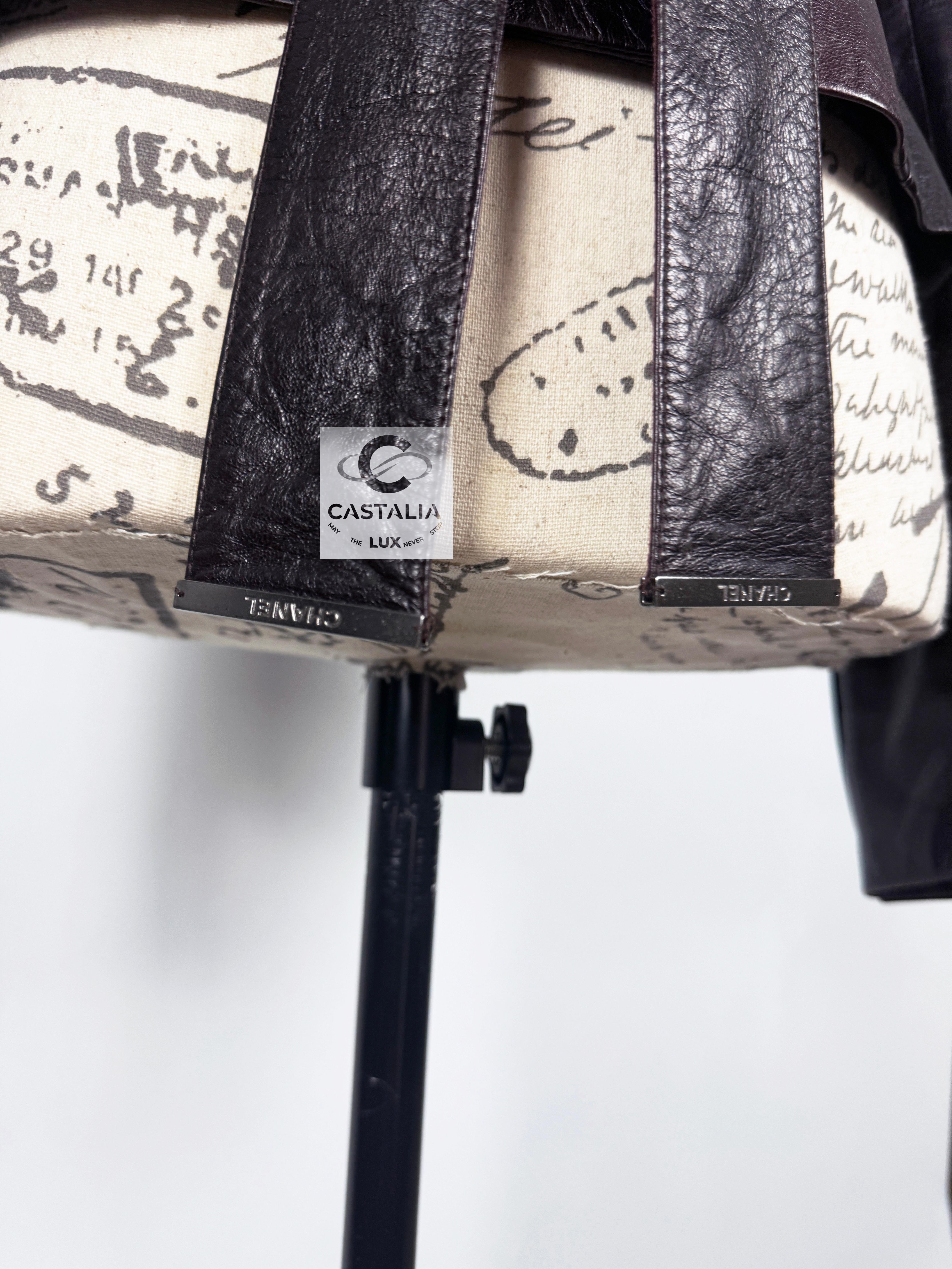 Chanel 10K$ Rarest Paris / Bombay CC Buttons Leather Jacket 6