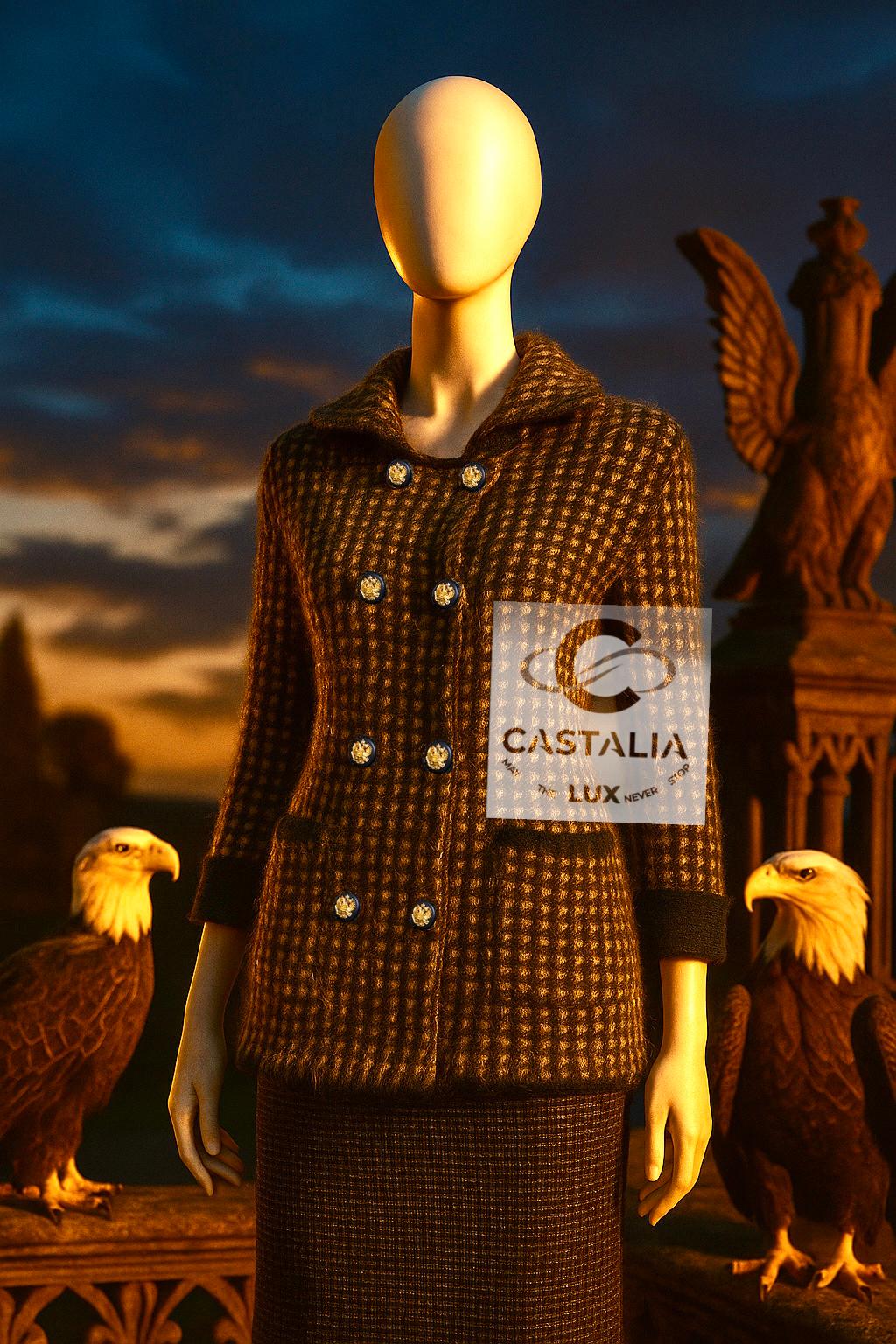 Chanel 10K$ Sequin Cashmere Jacket with CC Eagle Buttons 38 FR For Sale 15