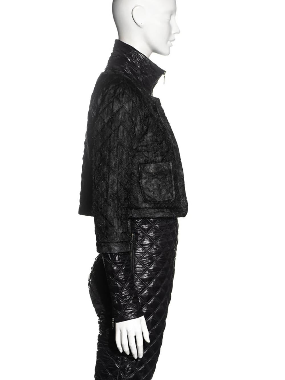 Chanel 10K$ Super Rare Luxurious Quilted Runway Jumpsuit For Sale 1