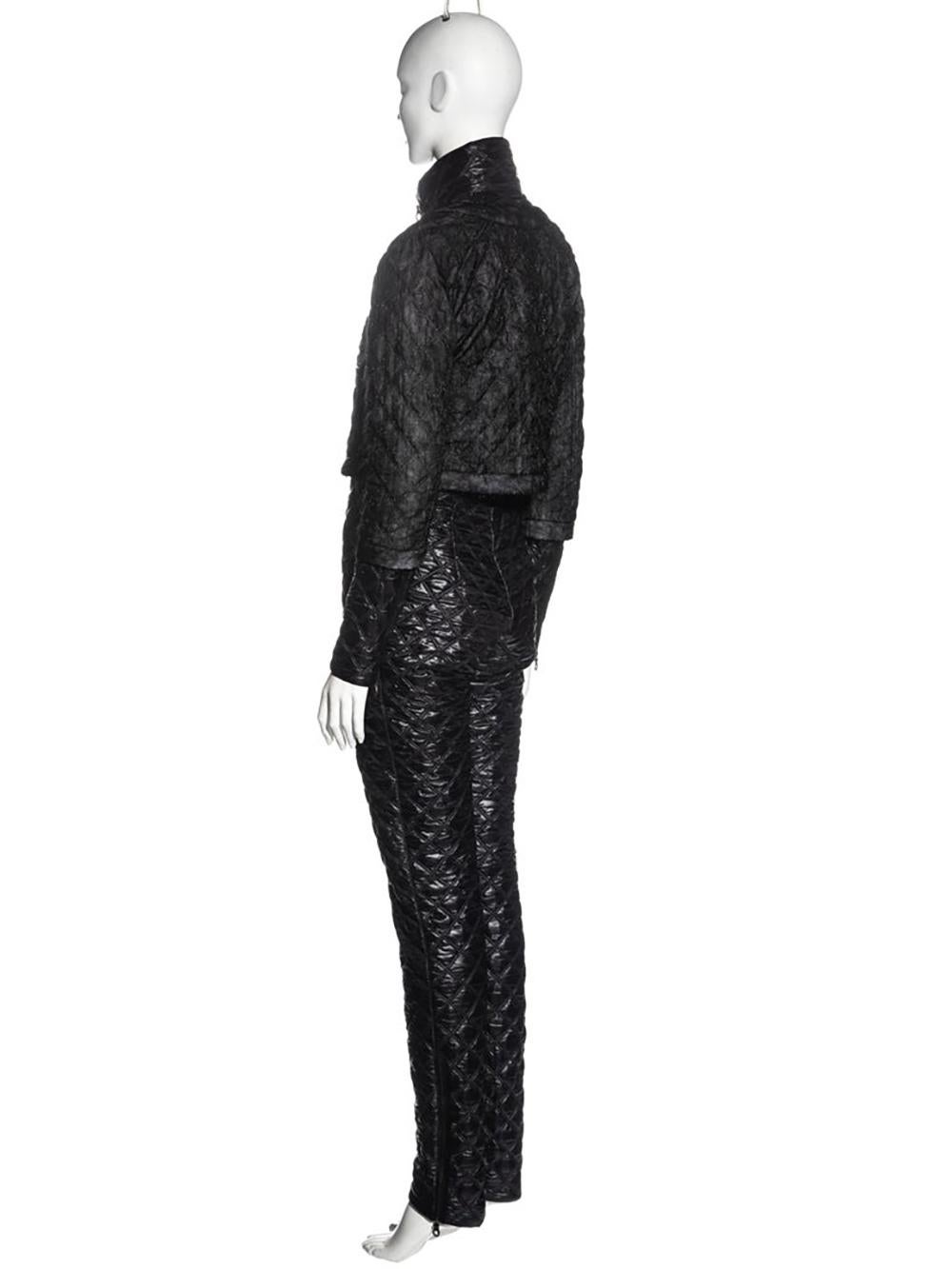 Chanel 10K$ Super Rare Luxurious Quilted Runway Jumpsuit For Sale 3