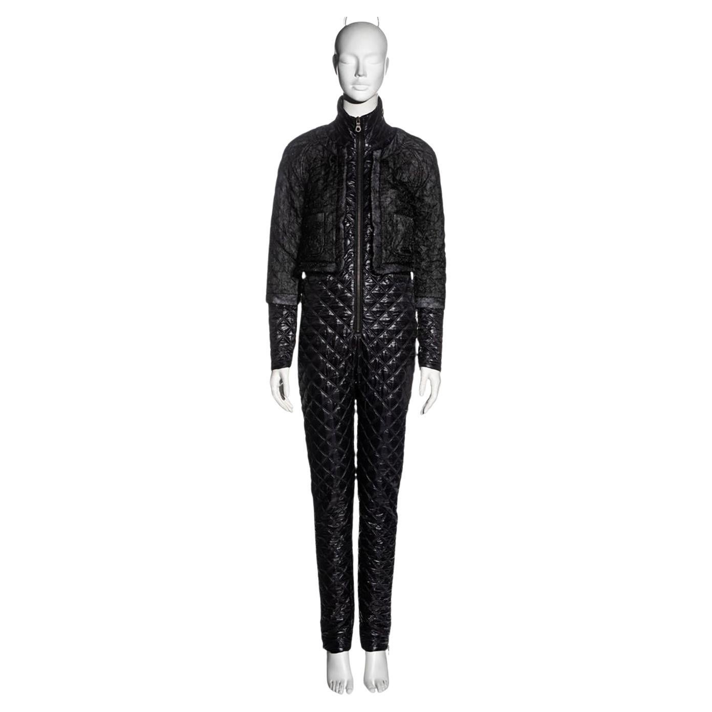 Chanel 10K$ Super Rare Luxurious Quilted Runway Jumpsuit For Sale