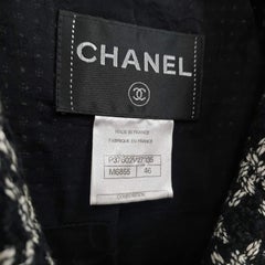 Chanel 10P Tweed CC Logo Gripoix Buttons Jacket Blazer