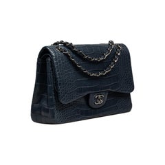 Chanel 11.12 Classic / Timeless Jumbo Double Flap Alligator