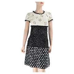 Chanel 11C Cruise 2011 Sequins Embellished runway Dress New Europe 36