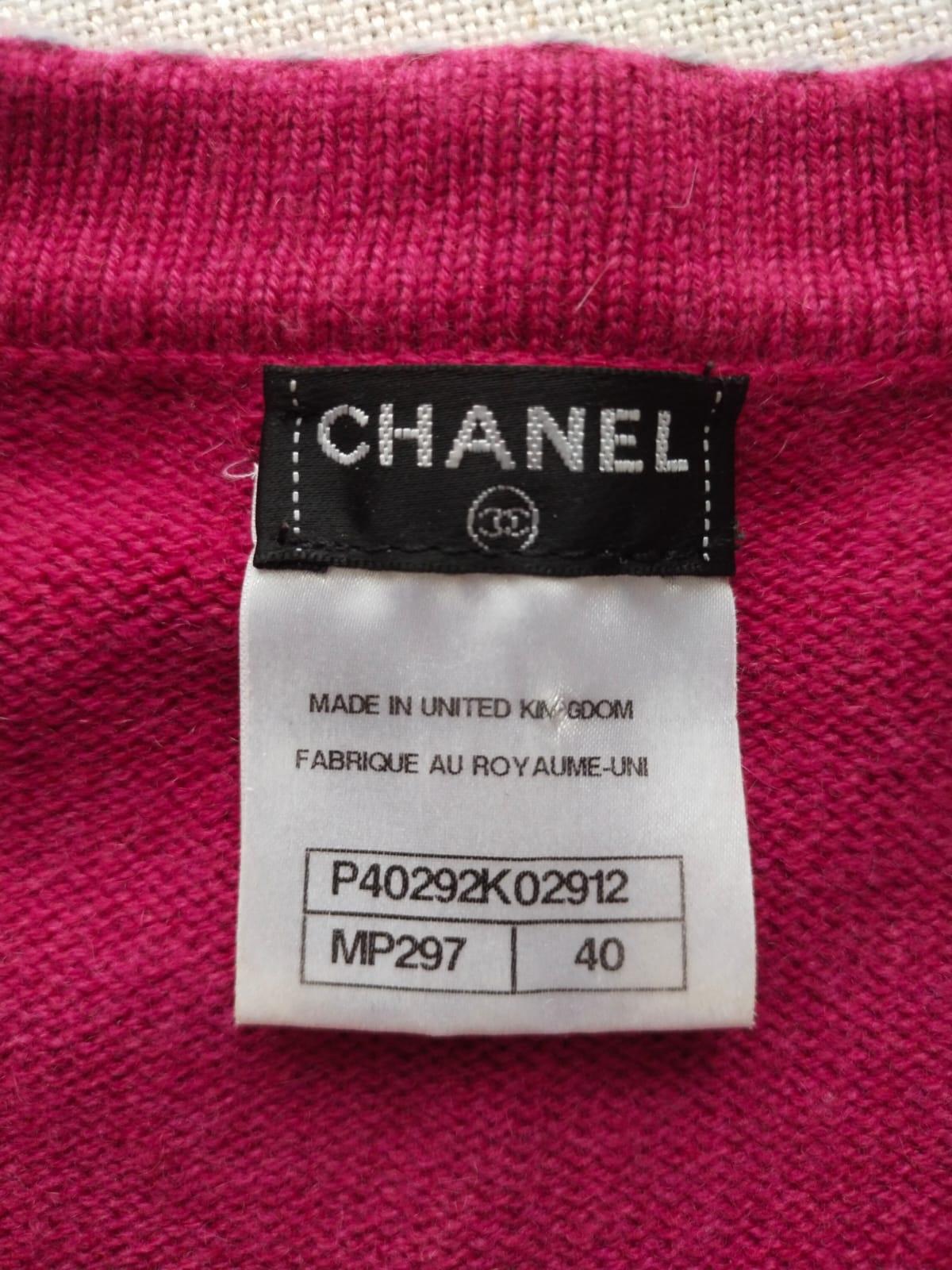 Women's Chanel  11C runway 2011 cruise  Saint Tropez Karl Lagerfeld cashmere cardigan  For Sale