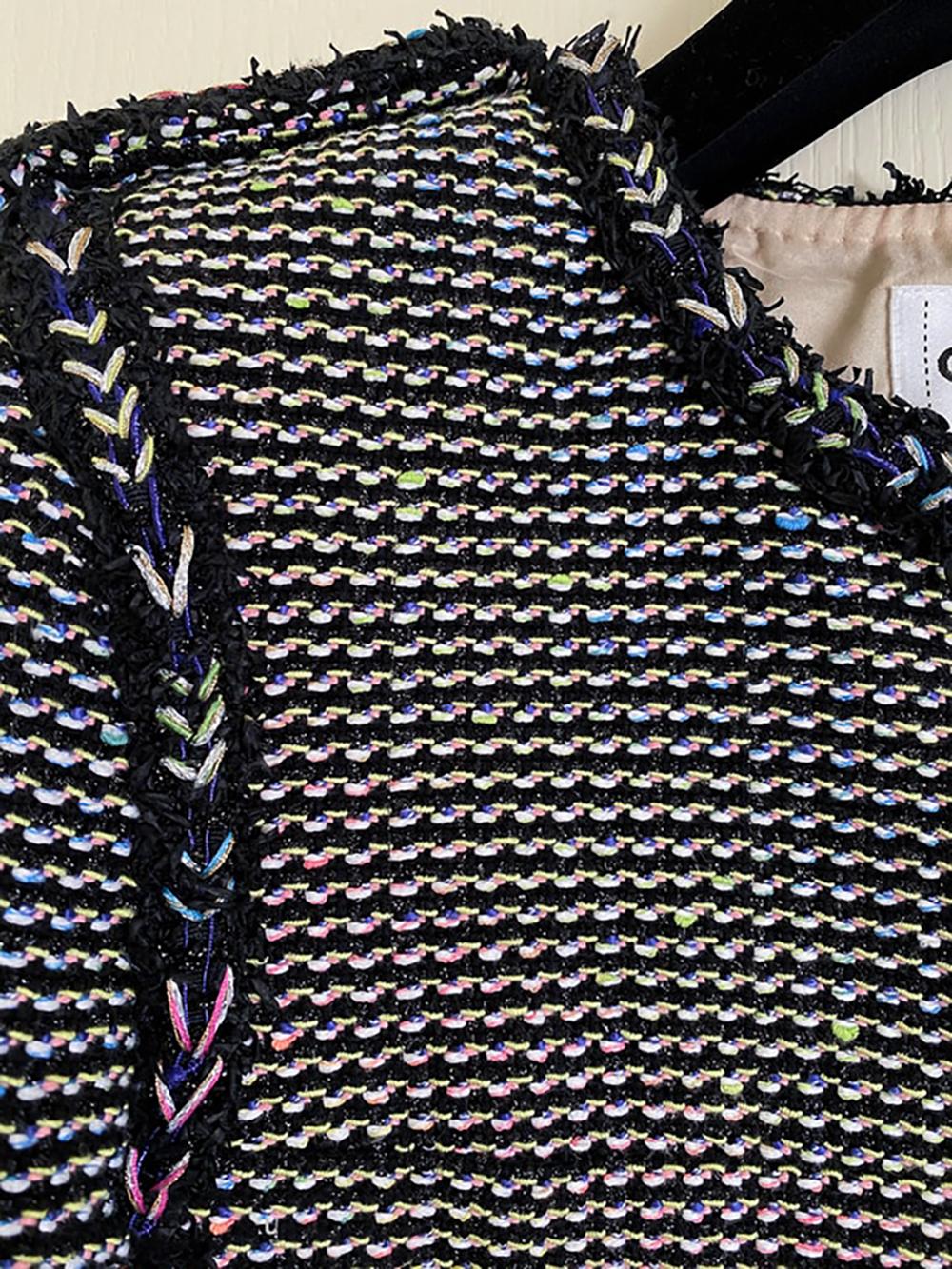 Chanel 11K$ boutons CC Lesage Tweed Jacket 42 FR en vente 4