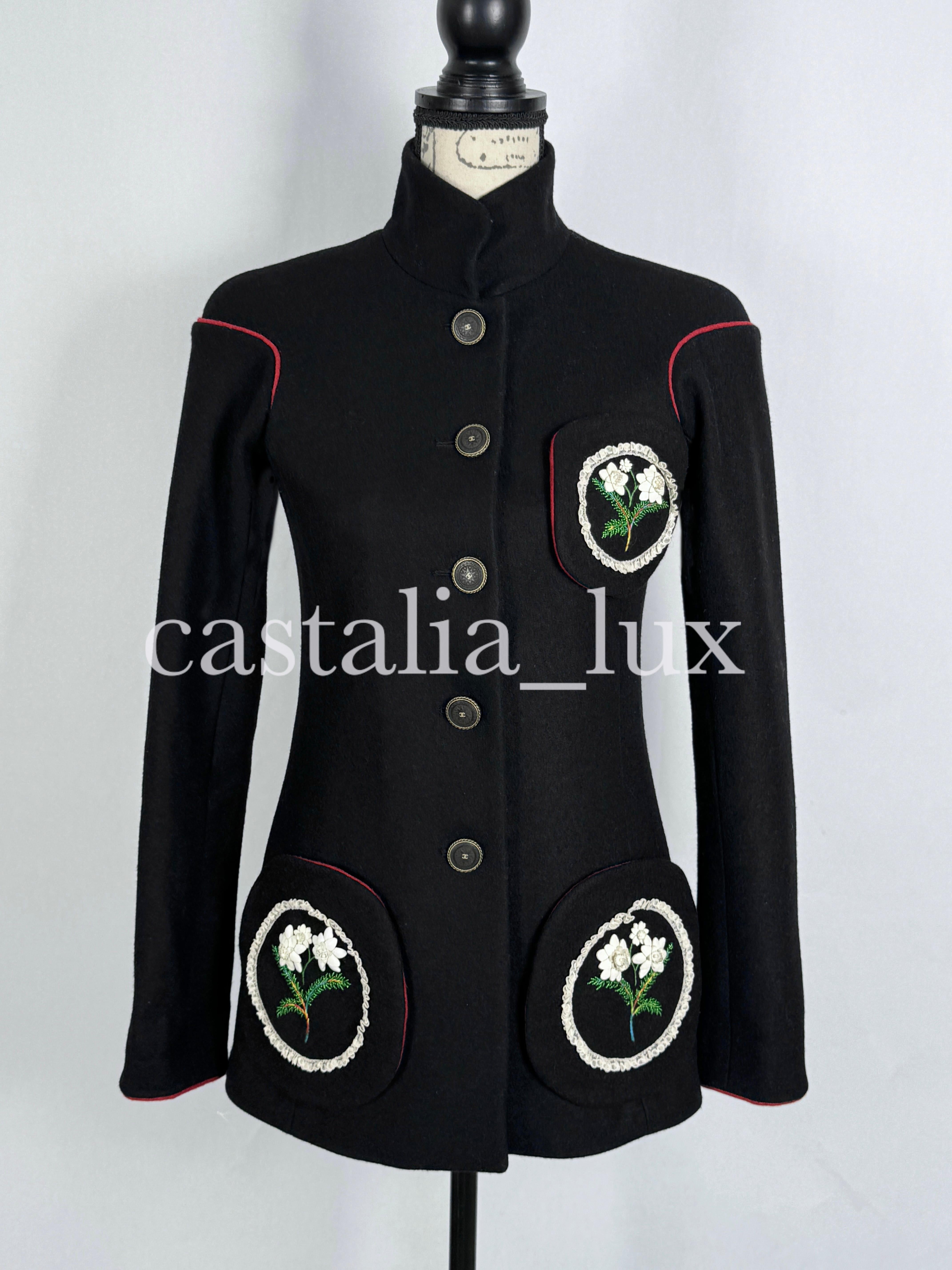 Chanel 11K$ Collectors Paris / Salzburg Black Jacket 2