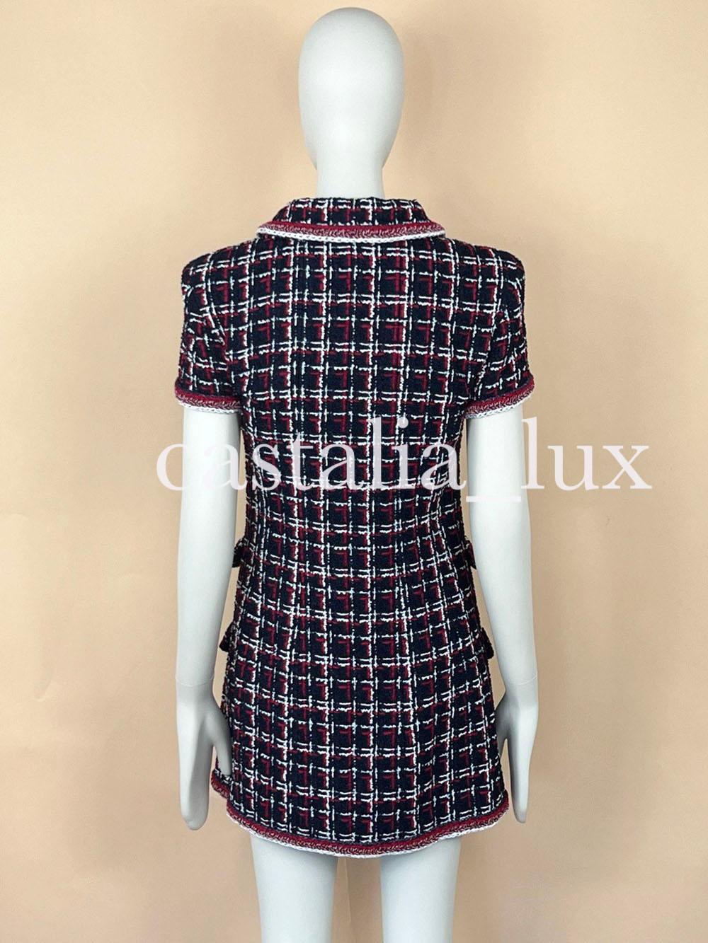 Chanel 11K$ Iconic Runway Tweed Dress 11