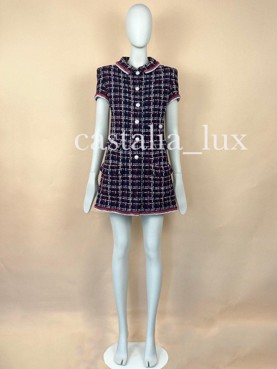 Chanel 11K$ Iconic Runway Tweed Dress 7