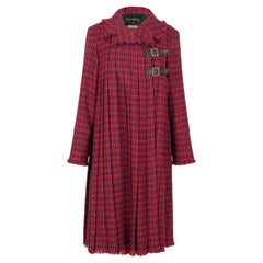 CHANEL 11K$ New Paris / Edinburgh Runway Tweed Coat 36 FR CHANEL 11K$ New Paris / Edinburgh Runway Tweed Coat 36 FR