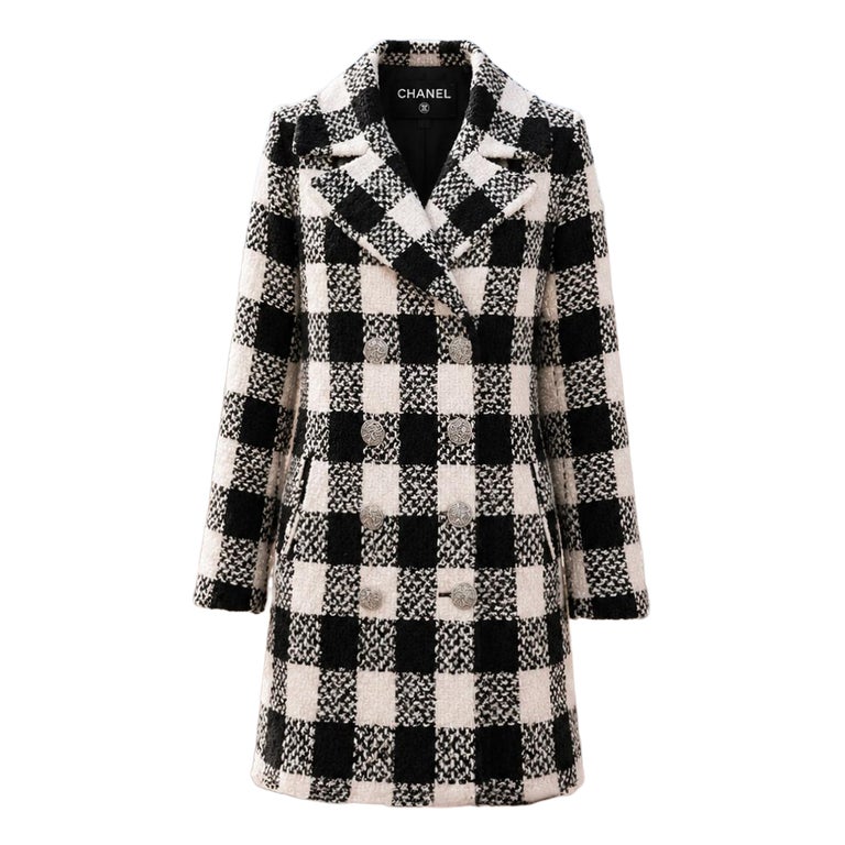 CHANEL 11K$ New Paris / Rome Runway Tweed Jacket 36 FR For Sale at