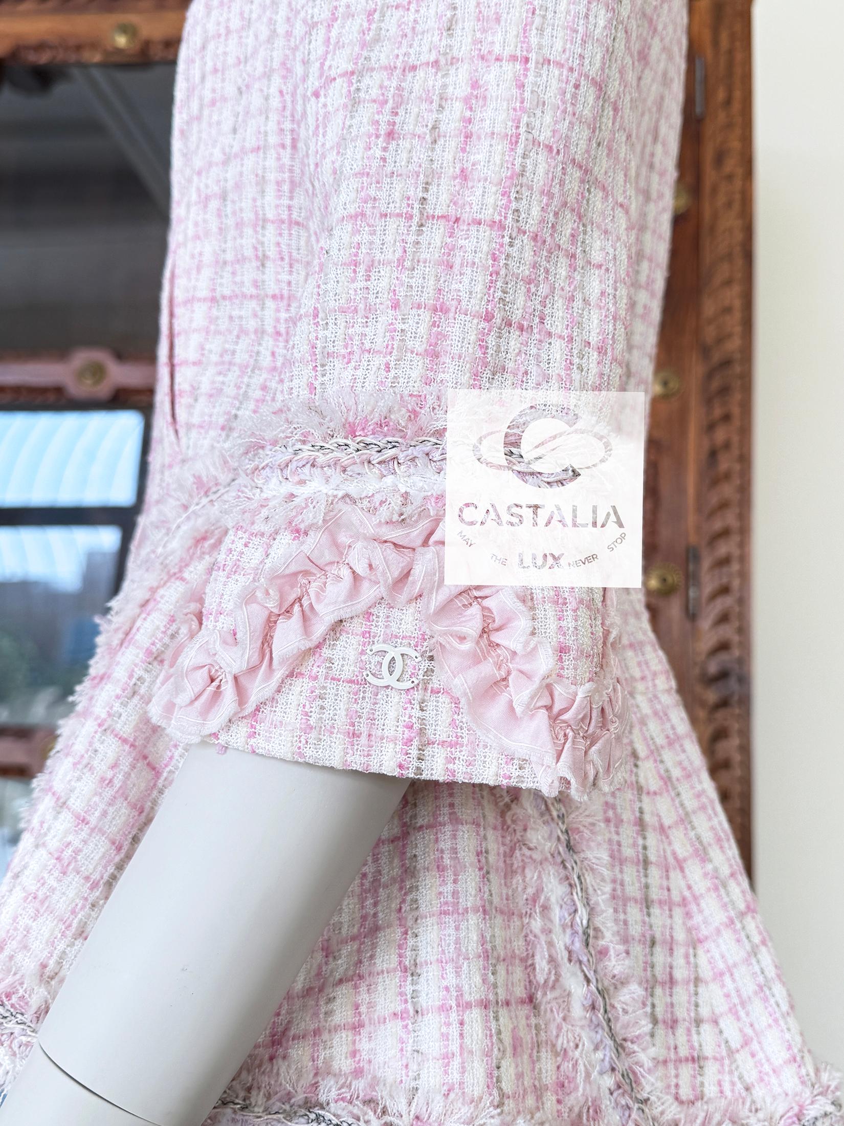 Chanel 11K$ New Paris / Versailles Baroque Style Tweed Jacket 36 FR en venta 7