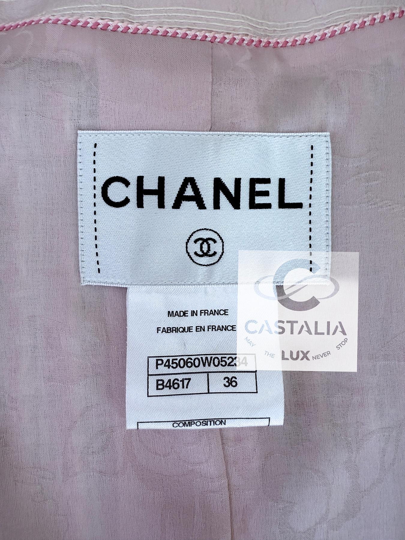 Chanel 11K$ New Paris / Versailles Baroque Style Tweed Jacket 36 FR en venta 11