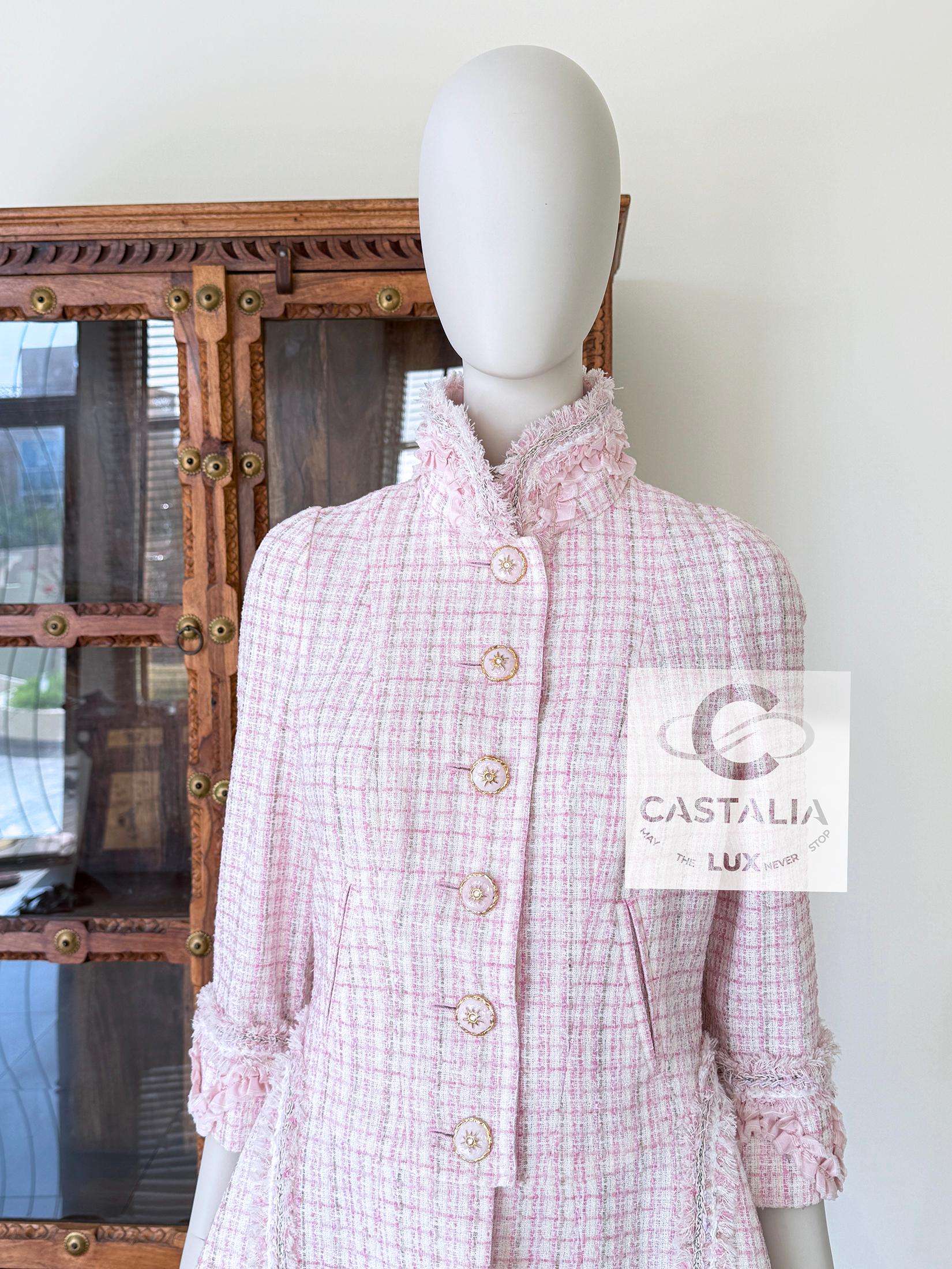 Chanel 11K$ New Paris / Versailles Baroque Style Tweed Jacket 36 FR en venta 3